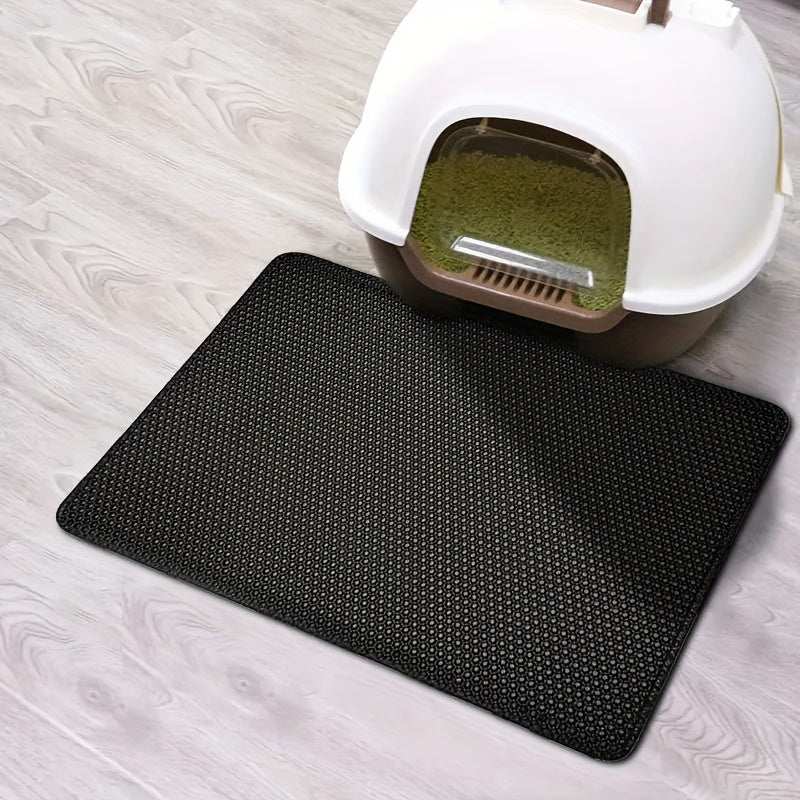 Double-Layer Cat Litter Mat