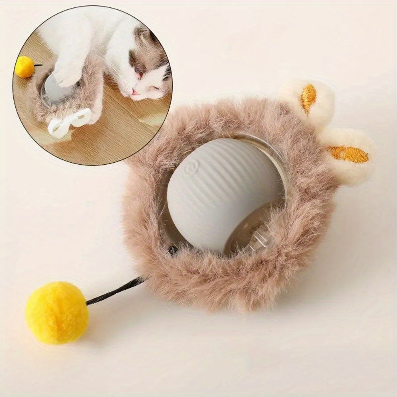 Smart Rolling Cat Mouse Toy