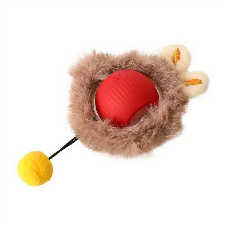 Smart Rolling Cat Mouse Toy