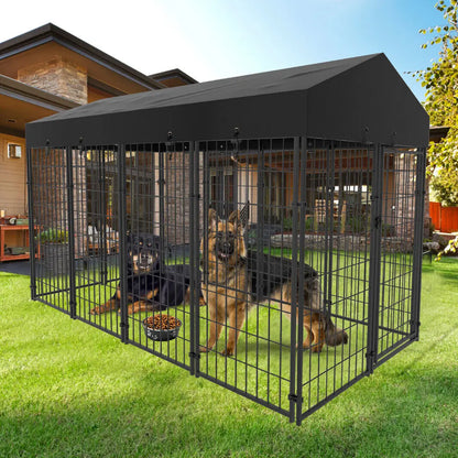 Oversized Outdoor Dog Crate