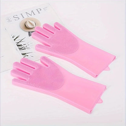 Multi-Use Pet Grooming Gloves