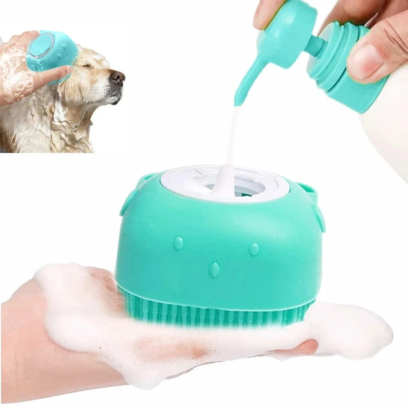 Pet Bath Massage Gloves