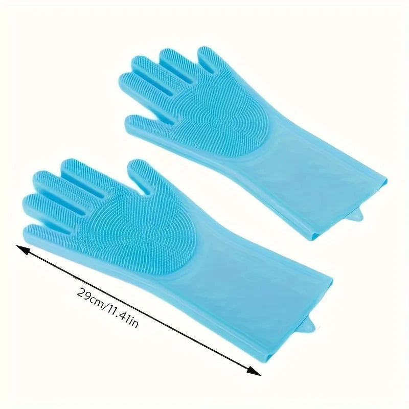 Multi-Use Pet Grooming Gloves