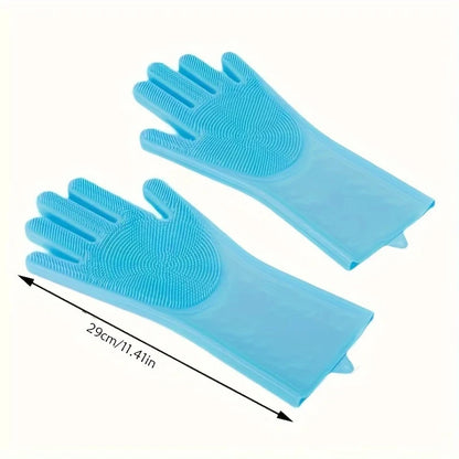 Multi-Use Pet Grooming Gloves