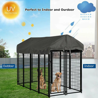 Oversized Outdoor Dog Crate