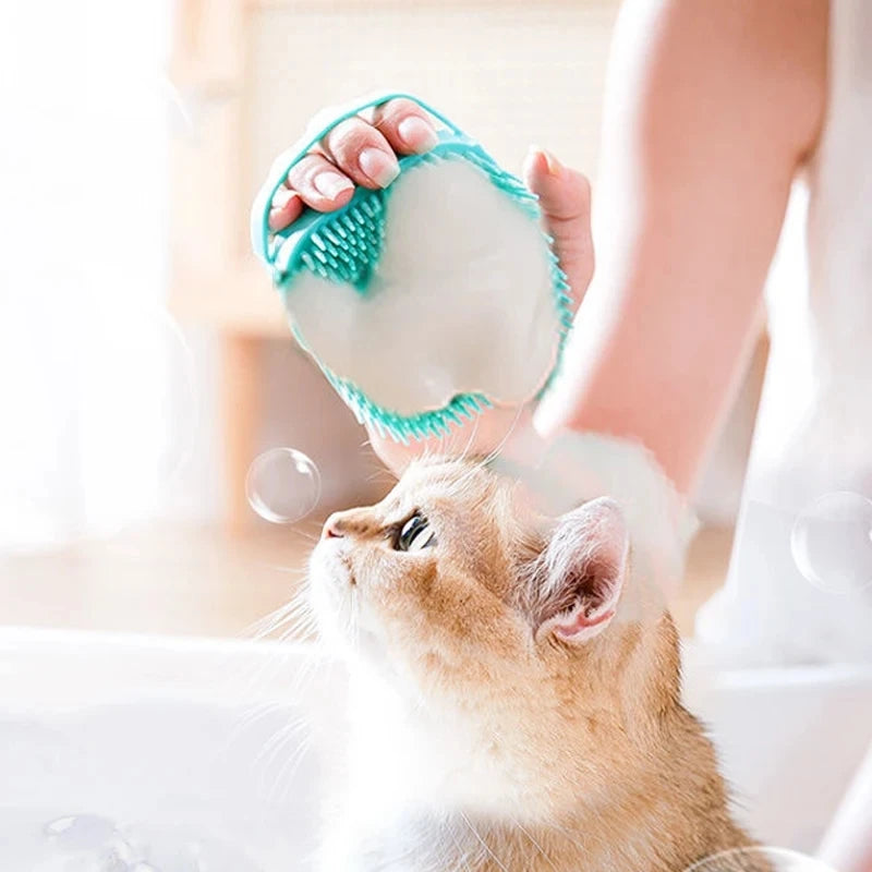 Pet Bath Massage Gloves