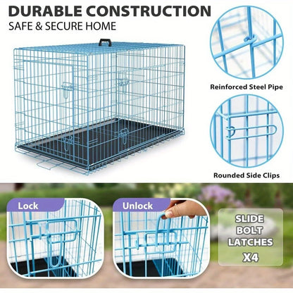 Large Wire Dog Crate