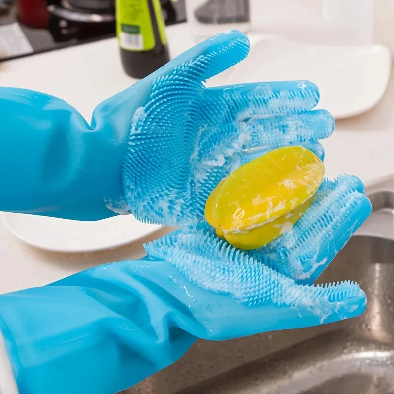 Multi-Use Pet Grooming Gloves