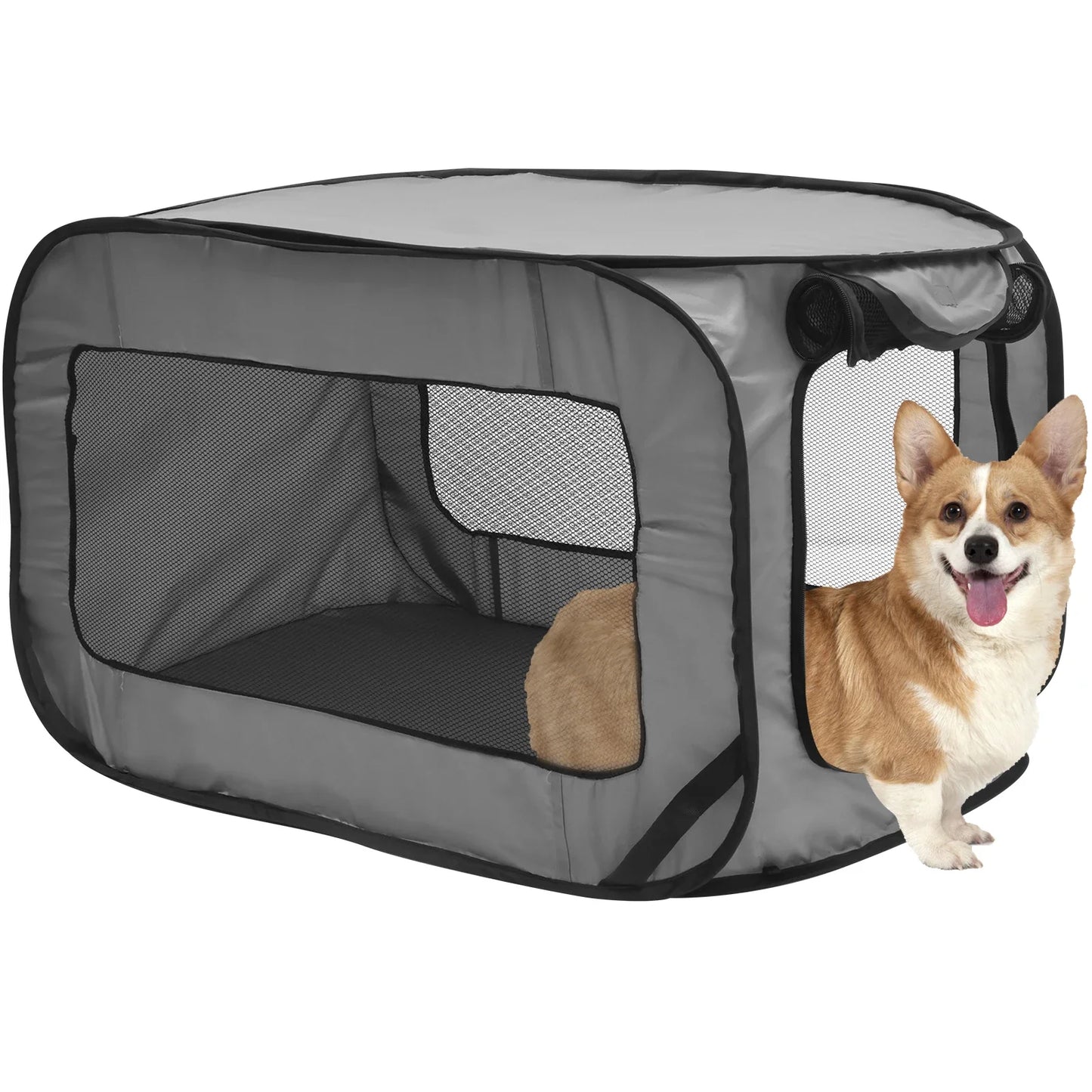 Foldable Dog Travel Crate