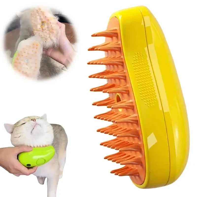 Steam Cat Grooming Brush