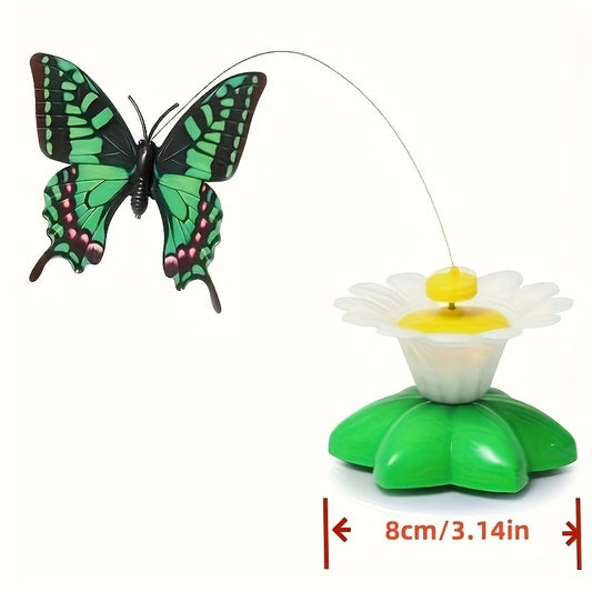 Spinning Butterfly Cat Toy